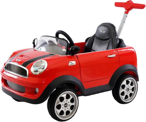 Prinsel Mini Cooper Veh Culo De Empuje Rojo Amazon Mx