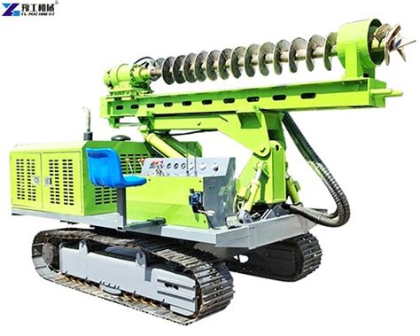 solar pile driver machine  solar pile driver  sale  yg
