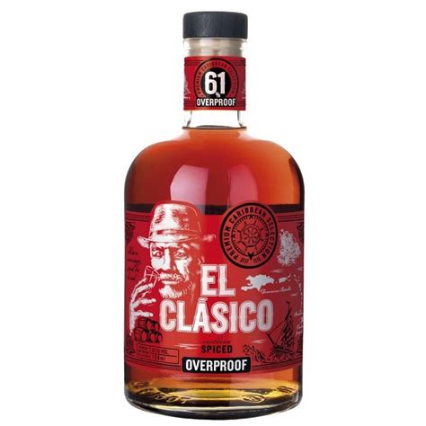 Archiv El Clásico Spiced Overproof Rum 61 V Akci Platné Do 144