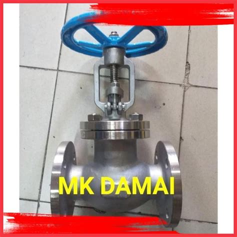 Jual Mkd Globe Valve Ss304 Jis 10k 3 Globe Valve Flange Jis 10k