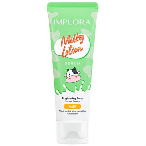 Jual IMPLORA MILKY LOTION BODY SERUM TUBE 5OML Shopee Indonesia