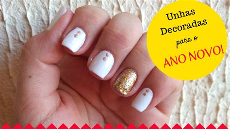 5 Unhas Decoradas Muito Fáceis Ano Novo E Festas Vanessa Nunes