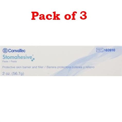 Convatec Stomahesive Protective Skin Barrier Paste Oz Pack Of