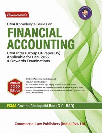 Buy Cma Knowledge Series On Financial Accounting Cma Inter G Paper