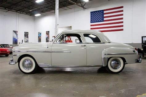 1949 Desoto Custom Club Coupe 30572 Miles Dawn Gray 2367ci V6 3 Speed