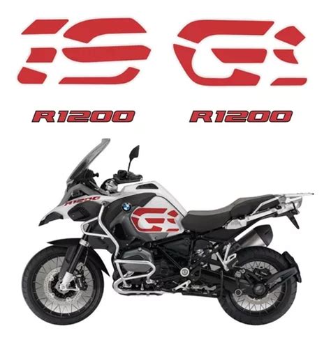 Kit de pegatinas de color verde estándar compatible con Bmw R1200 Gs