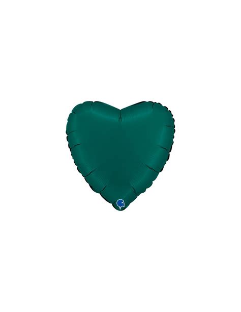 Heart Inc Satin Emerald Green Grabo