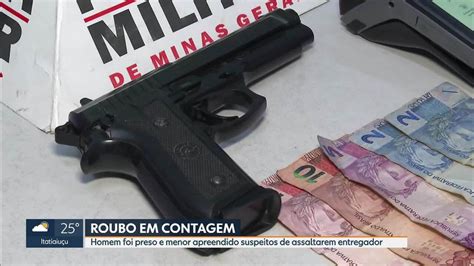 Vídeo Polícia Prende Suspeitos De Roubo A Entregador Em Contagem Na