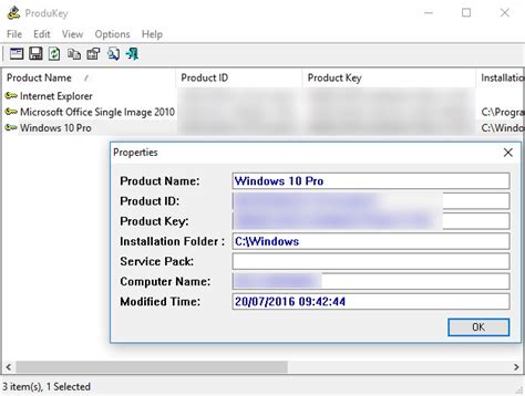 Comment trouver votre clé de produit Windows 10 Info24Android