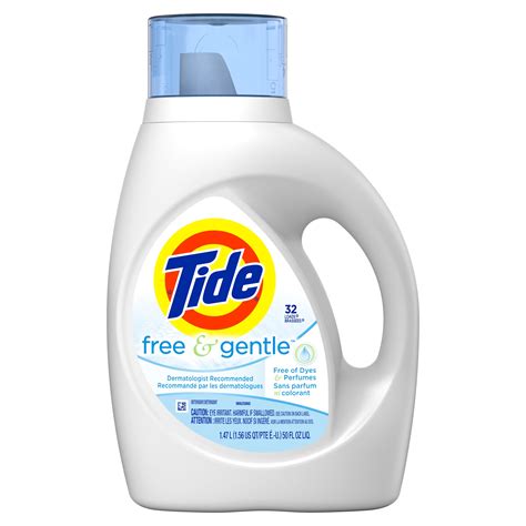 Tide Free Gentle Liquid Laundry Detergent 32 Loads 50 Fl Oz