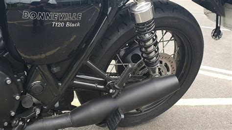 Triumph Bonneville T120 Black Remus Exhausts Youtube