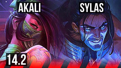 Akali Vs Sylas Top 6 Solo Kills 400 Games Dominating Br