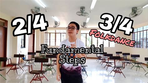 Basic Folkdance Steps 2 4 Time Signature Youtube