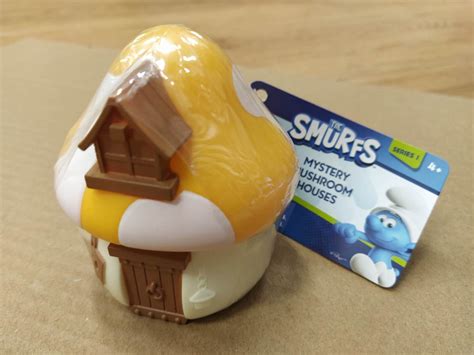 The Smurfs Yellow Mystery Mushroom Houses