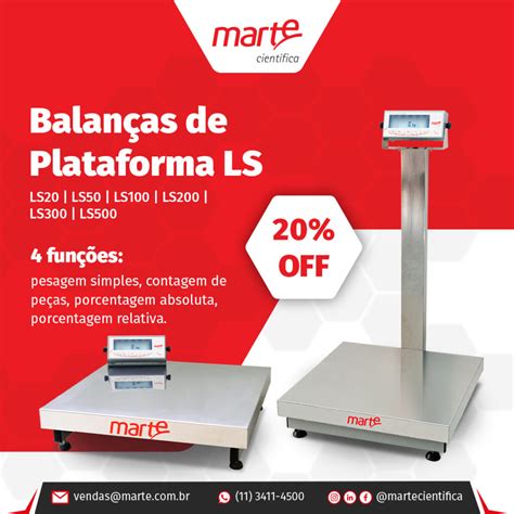 Balança de plataforma MARTE CIENTÍFICA Magistral Guide