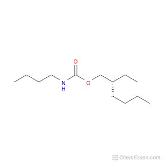 Carbonic Acid Monoamide N Butyl Ethylhexyl Ester Structure