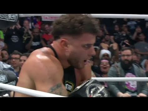 AEW WrestleDream 2023 MJF Vs The Righteous ROH Tag Team Titles Match