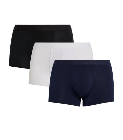 Mens Paul Smith Multi Logo Trunks Pack Of 3 Harrods UK