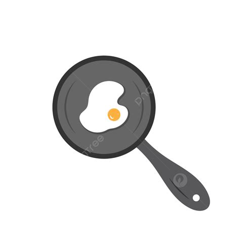 Pan Fried Egg Vector Png Pan Frying Egg Png Png And Vector With