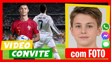 10 MELHORES Convites Cristiano Ronaldo WHATSAPP DIGITAL