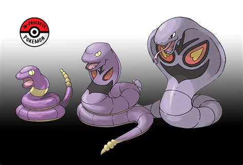 Ekans Line By Inprogresspokemon Deviantart On Deviantart