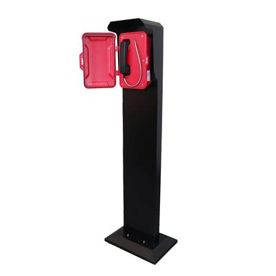 Vandal Resistant SIP Roadside Emergency Telephone Pillar