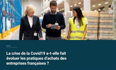 Covid19 Et Pratiques Des Achats Des Entreprises Ekwato