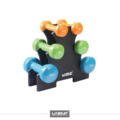 Vinyl Neoprene Dumbbell Set Talal Fitness