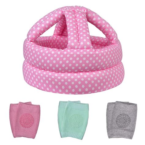 Amazon Toraso Baby Helmet Baby Knee Pads For Crawling Infant