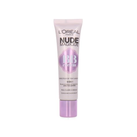 L Oréal Nude Magique BB Cream light medium Französischer Text Blisso