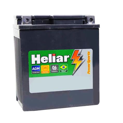 Heliar Bateria Moto 150 Pontofrio