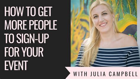 How To Get More People To Sign Up For Your Event Webinar Replay