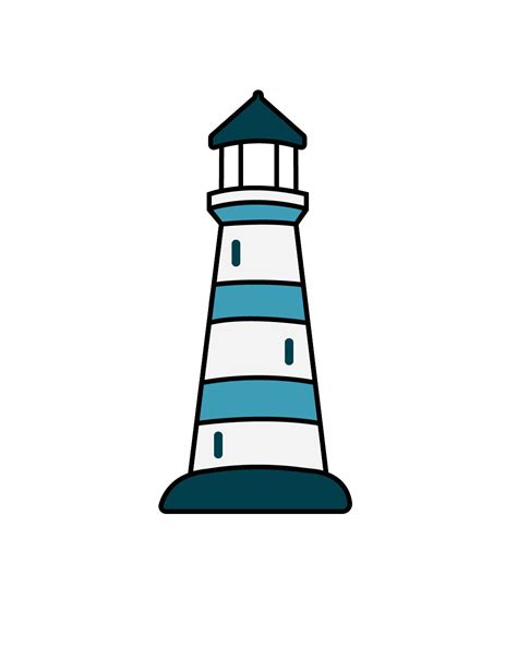 How To Draw Lighthouses In Simple Steps Storiespub