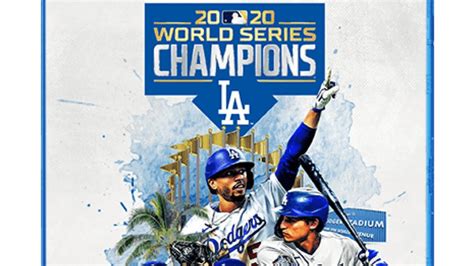 2020 World Series Champions Los Angeles Dodgers Documentary Blu Ray