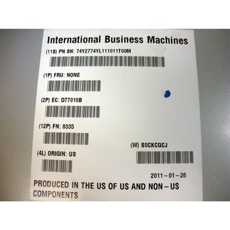 Ibm 74y2774 74y2124 8335 6 Core 33ghz Processormemory Card For 8233