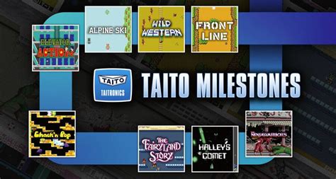 Taito Milestones es una colección de títulos de archivos arcade que se