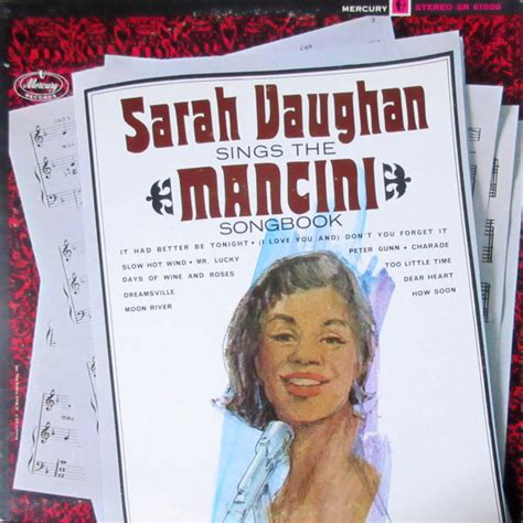 Sarah Vaughan Sings The Mancini Songbook 1965 Vinyl Discogs