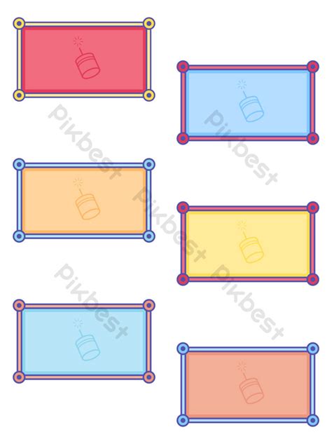 decorative title template png images ai   pikbest
