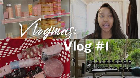 Vlogmas Vlog 1 Running Errands Gym Packing For Vacation YouTube