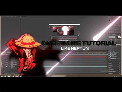 ONE FRAME TUTORIAL LIKE NEPTUN AND ME After Effects 4k YouTube