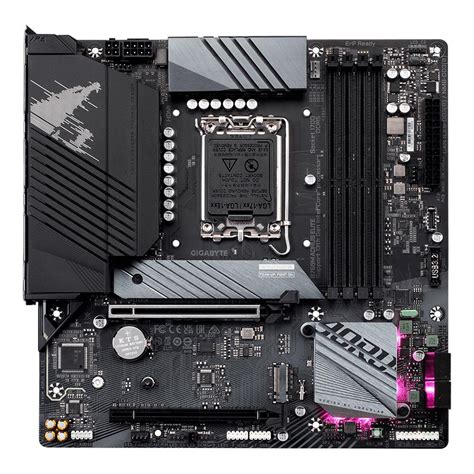 PLACA MÃE GIGABYTE AORUS ELITE CHIPSET B760M INTEL LGA 1700 DDR5