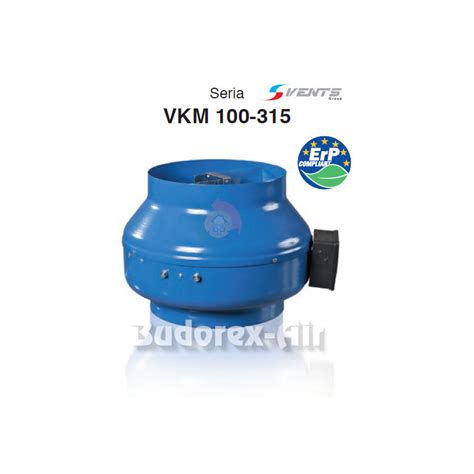 Wentylator kanałowy Vents VKM 160 Budorex Air Sp z o o