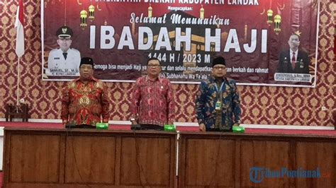 Ketua Dprd Landak Ucap Syukur Atas Keberangkatan Jamaah Haji Tahun