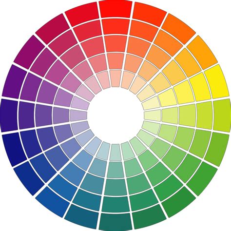 Couleurs Cercle Chromatique