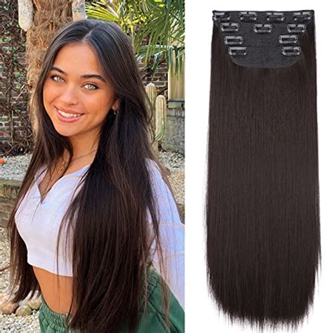 Best Clip In Hair Extensions For Dark Brown Hair