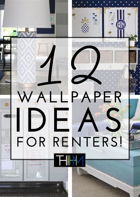 12 Renter Friendly Wallpaper Ideas