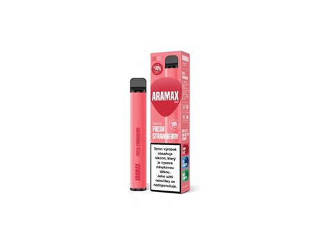 ᐉ Koupit Jednorázová E Cigareta Aramax Bar 700 Fresh Strawberry 20 Mg