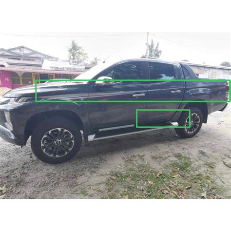 Mitsubishi Triton Body Sticker Adventure X Spec Shopee Philippines