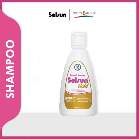 Jual Selsun Gold With Double Conditioner Shampoo Anti Ketombe Shopee Indonesia