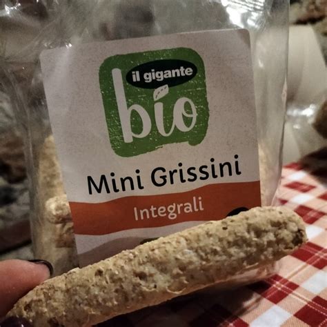 Il Gigante Bio Mini Grissini Integrali Review Abillion